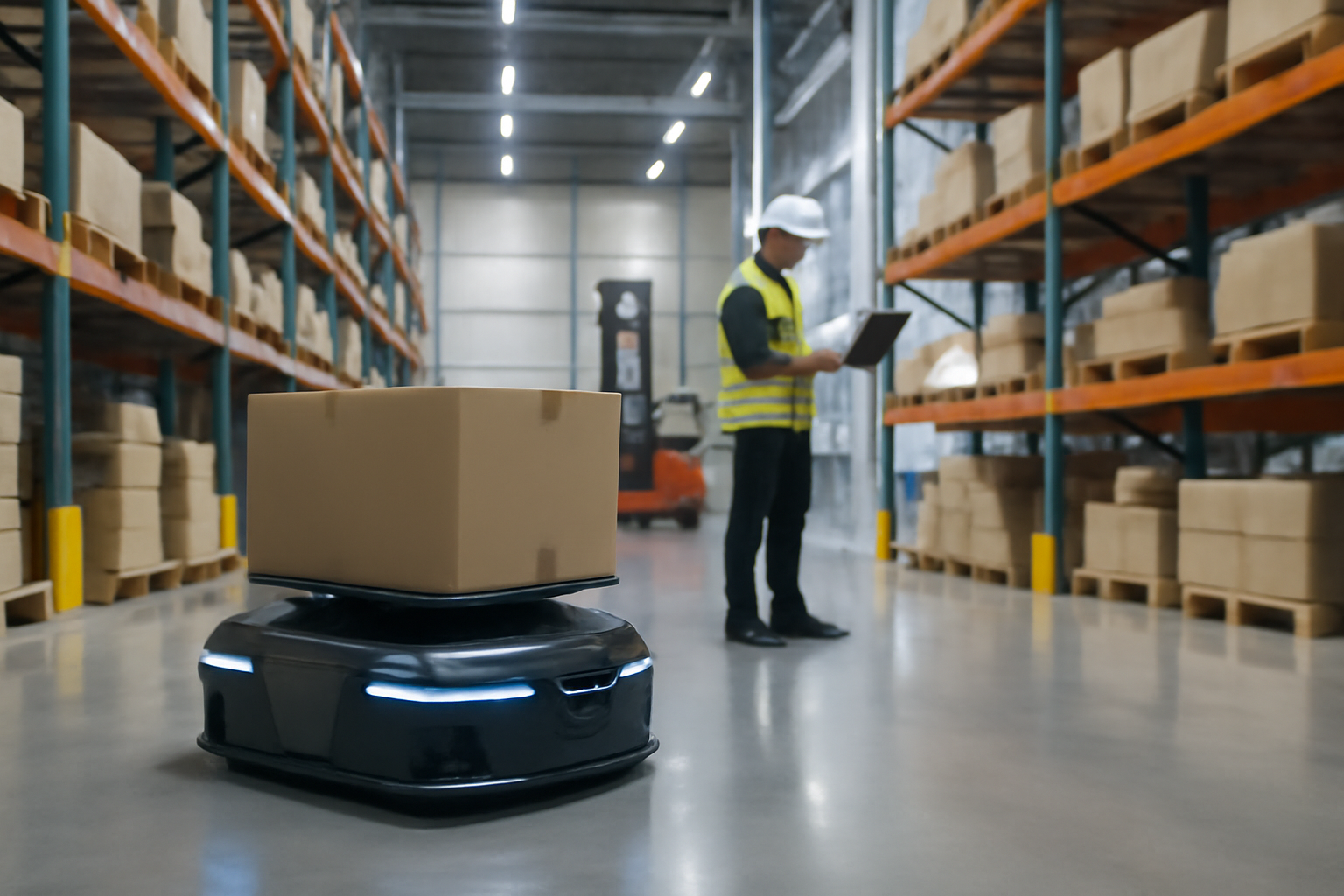 Robótica Almacén: Futuro del WMS y Automatización